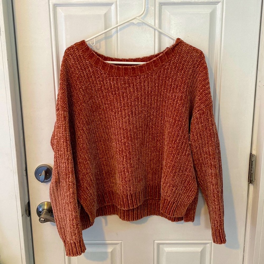 Pink Cropped sweater